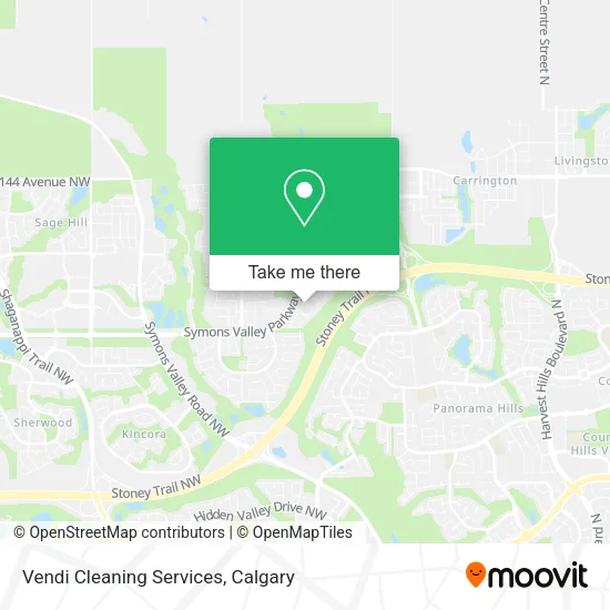 Vendi Cleaning Services map