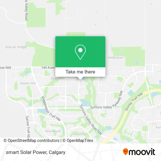 smart Solar Power map