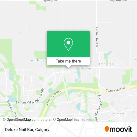 Deluxe Nail Bar map