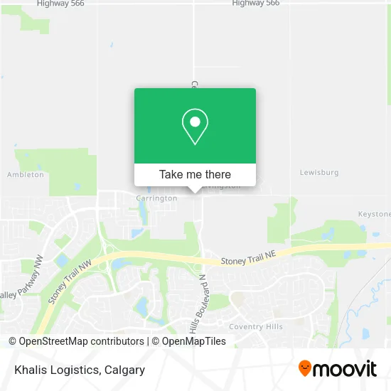Khalis Logistics map