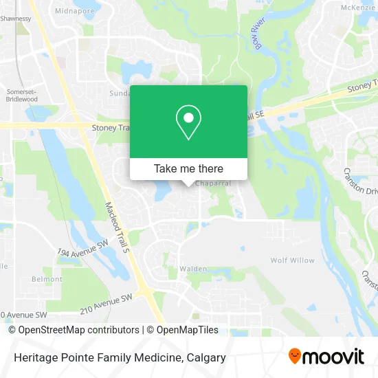 Heritage Pointe Family Medicine map