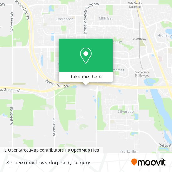 Spruce meadows dog park plan