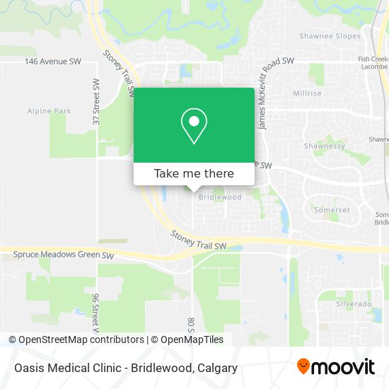 Oasis Medical Clinic - Bridlewood plan