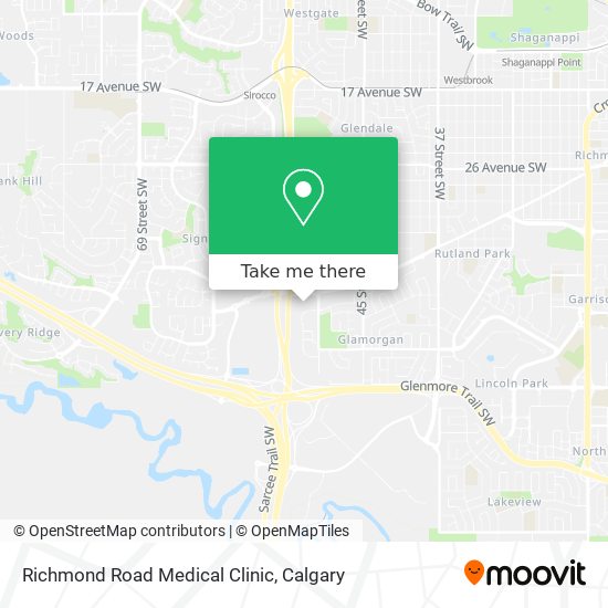 Richmond Road Medical Clinic map