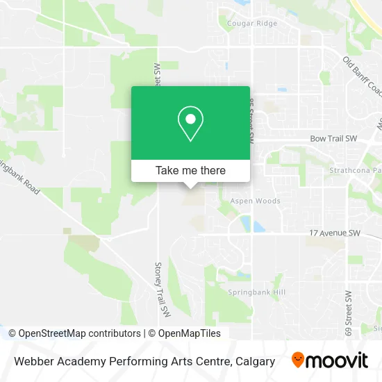 Webber Academy Performing Arts Centre plan