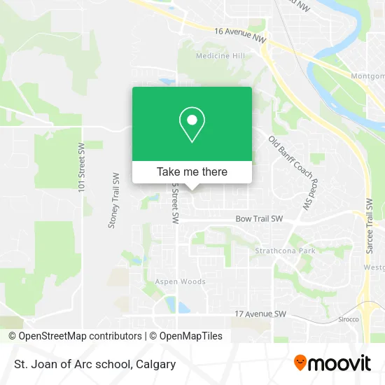 St. Joan of Arc school plan