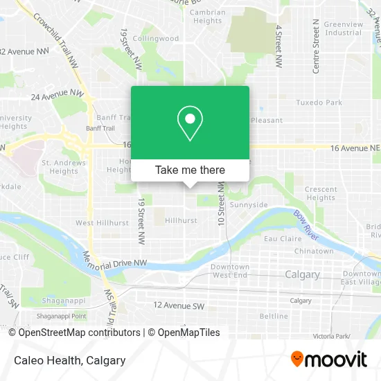 Caleo Health map