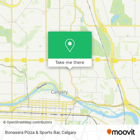 Bonasera Pizza & Sports Bar map