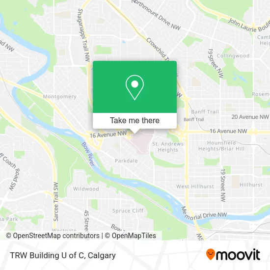 TRW Building U of C plan