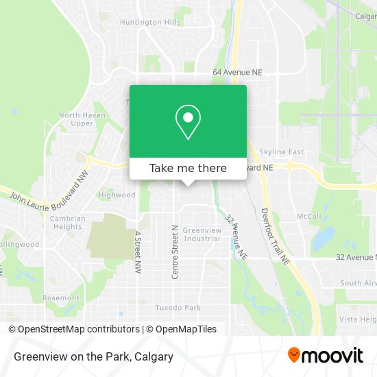 Greenview on the Park plan