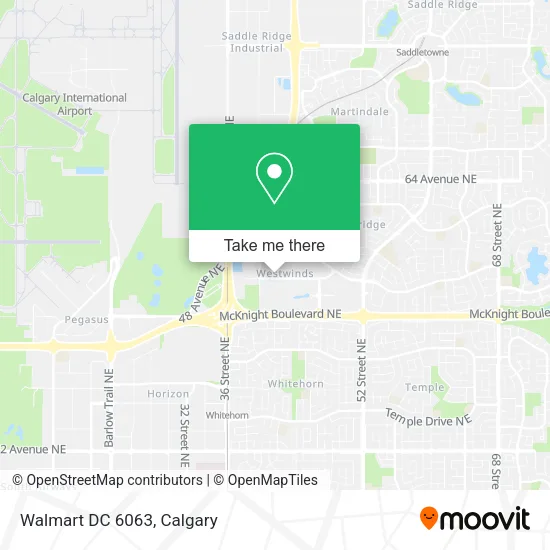 Walmart DC 6063 map