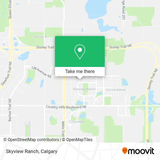 Skyview Ranch map