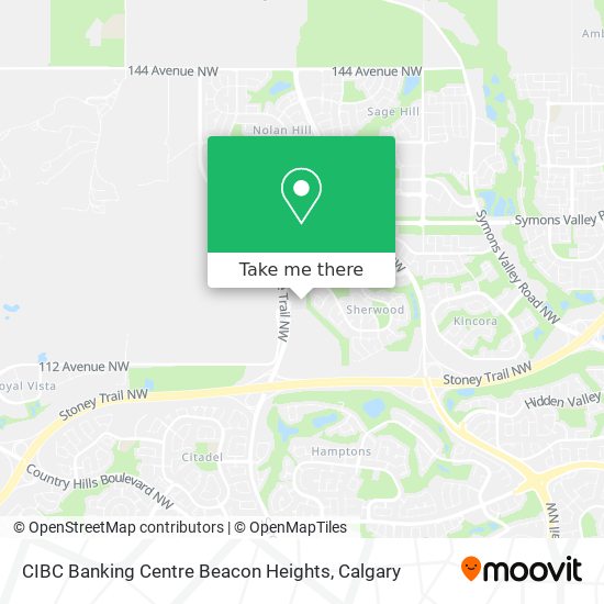 CIBC Banking Centre Beacon Heights map