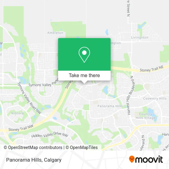 Panorama Hills map
