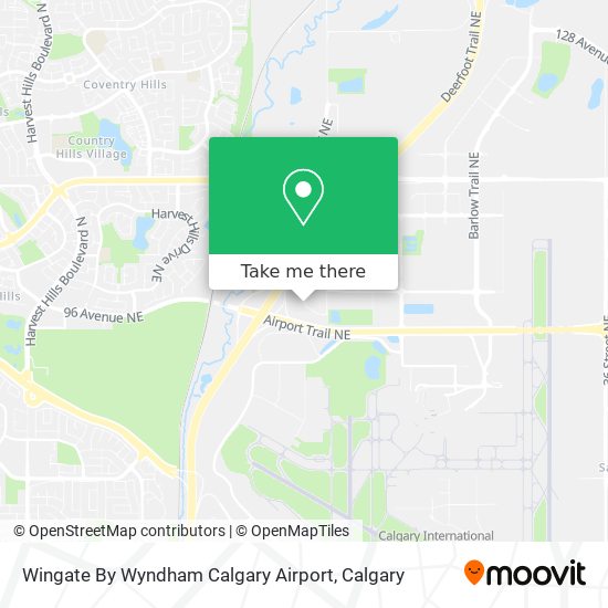 Wingate By Wyndham Calgary Airport plan