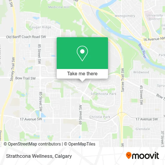 Strathcona Wellness map