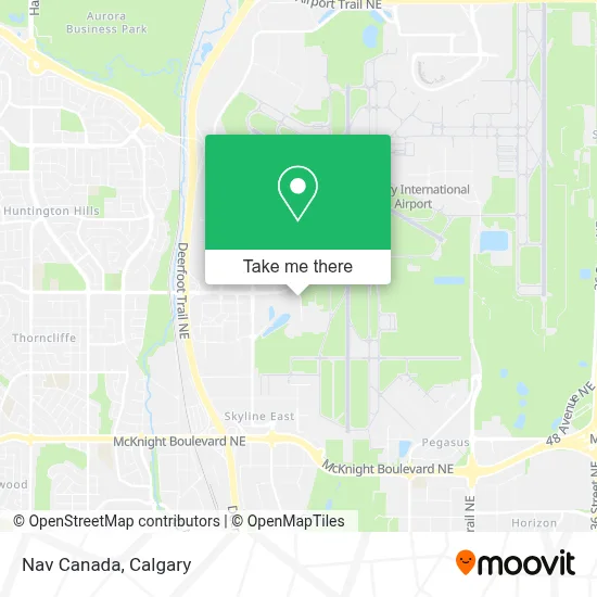 Nav Canada map