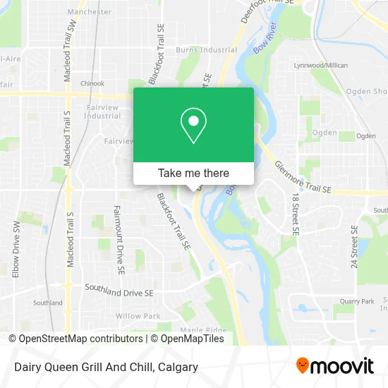 Dairy Queen Grill And Chill map