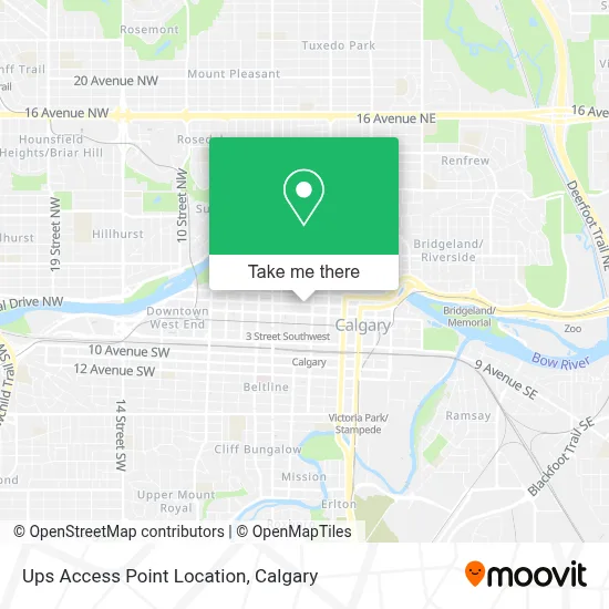 Ups Access Point Location plan