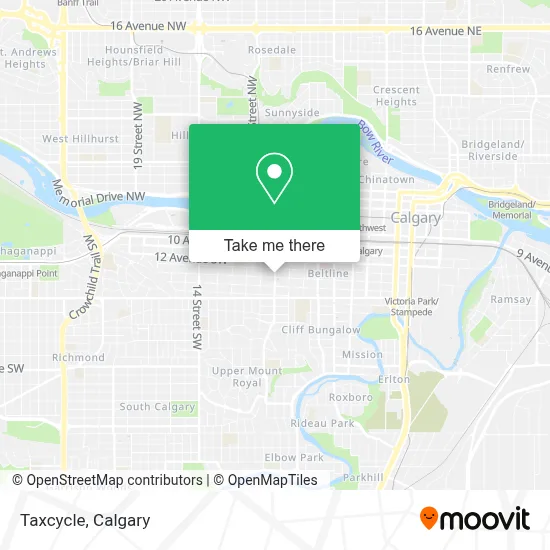 Taxcycle map