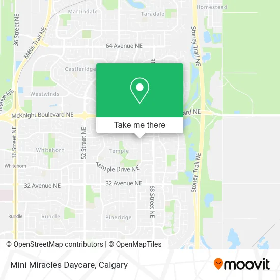 Mini Miracles Daycare map