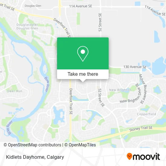 Kidlets Dayhome map