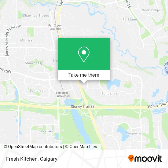 Fresh Kitchen map