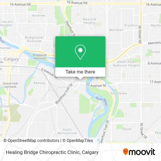 Healing Bridge Chiropractic Clinic map