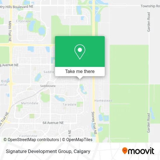Signature Development Group map