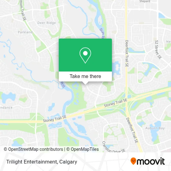 Trilight Entertainment map