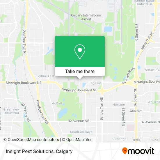 Insight Pest Solutions map