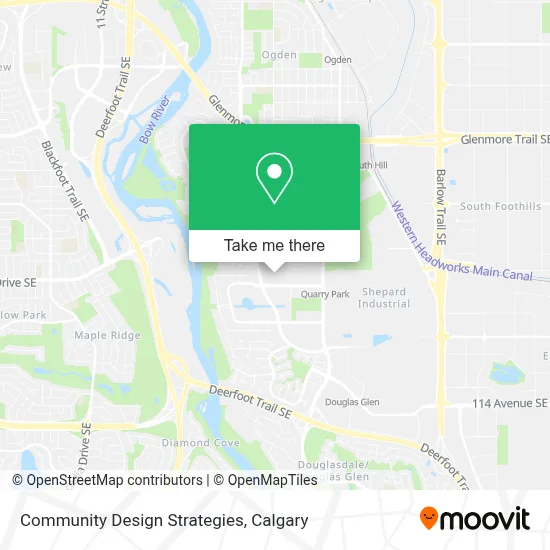 Community Design Strategies map