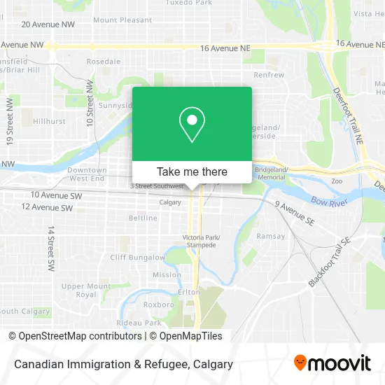 Canadian Immigration & Refugee map