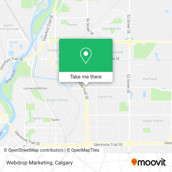 Webdrop Marketing map