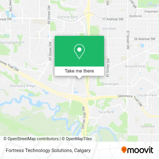 Fortress Technology Solutions map