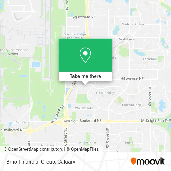 Bmo Financial Group map