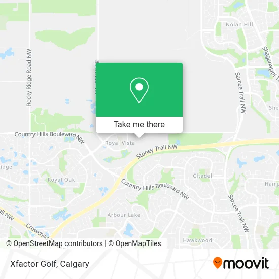 Xfactor Golf map