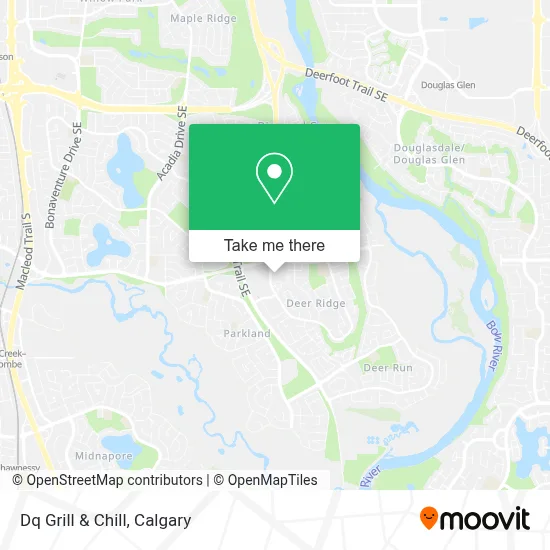 Dq Grill & Chill map