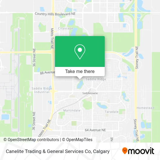 Canelite Trading & General Services Co map