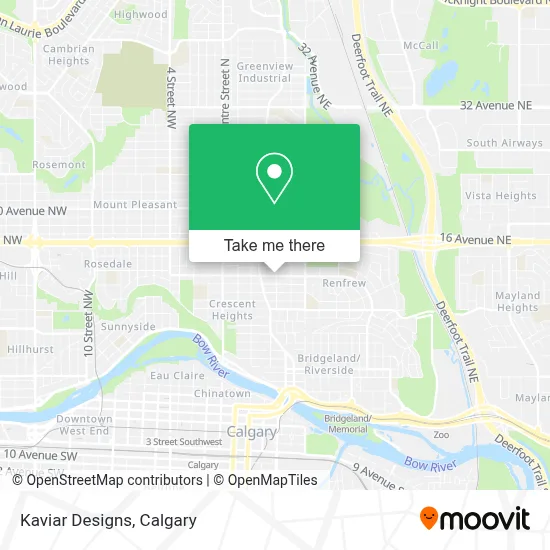 Kaviar Designs map