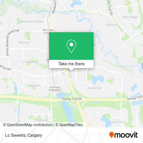 Lc Sweets map