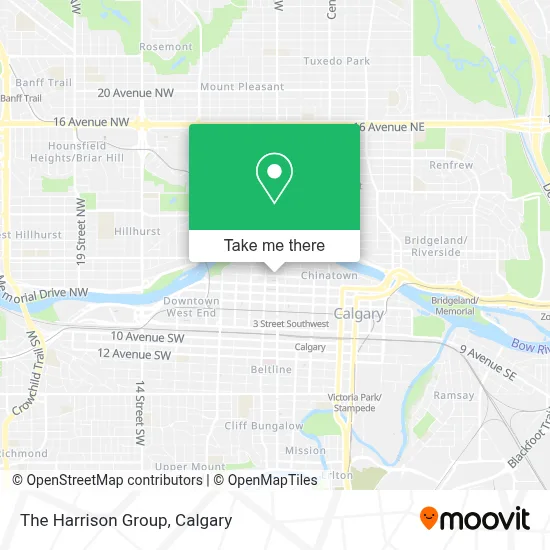 The Harrison Group map