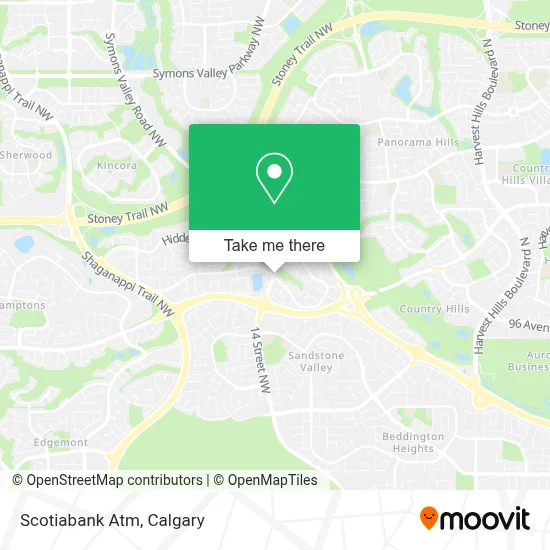 Scotiabank Atm map