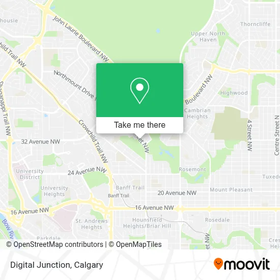 Digital Junction map