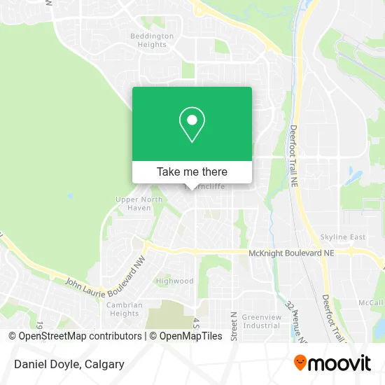 Daniel Doyle map