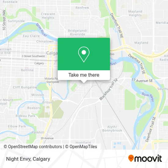 Night Envy map