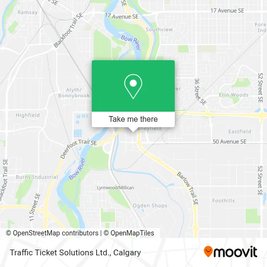 Traffic Ticket Solutions Ltd. map