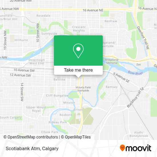 Scotiabank Atm map
