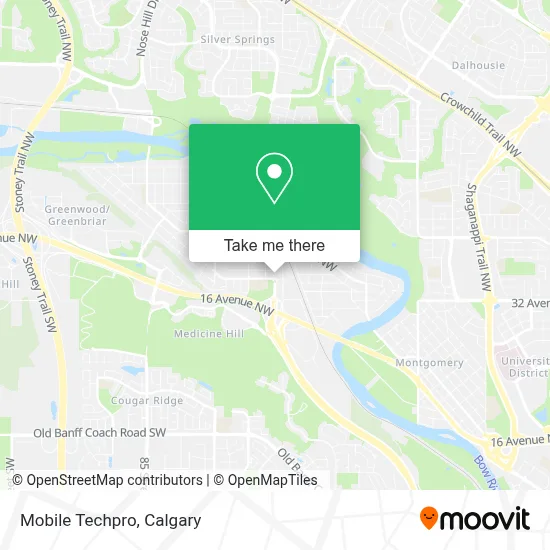 Mobile Techpro map
