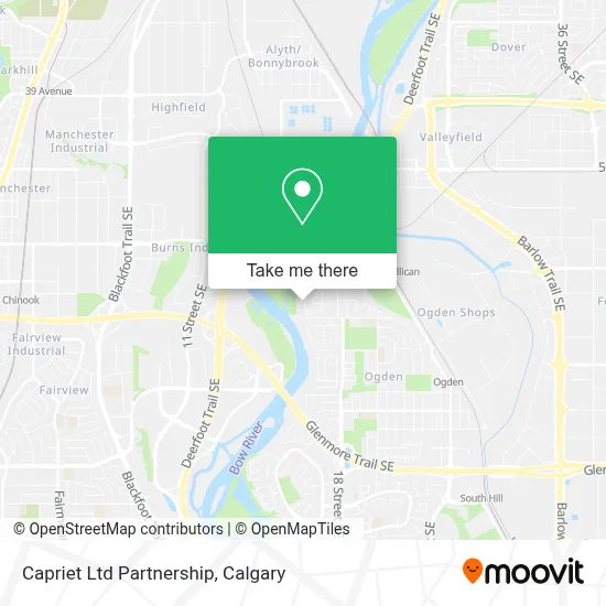Capriet Ltd Partnership map